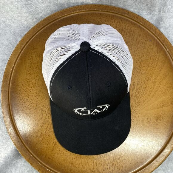 DEER SKULL ANTLERS (TLA) Hat Black Baseball Ball Cap Adjustable SNAPBACK Mesh - Picture 11 of 11